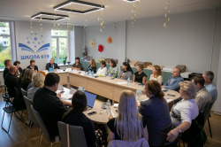 17 сентября в Школе 619 на Черкасова прошло заседание Совета родителей!